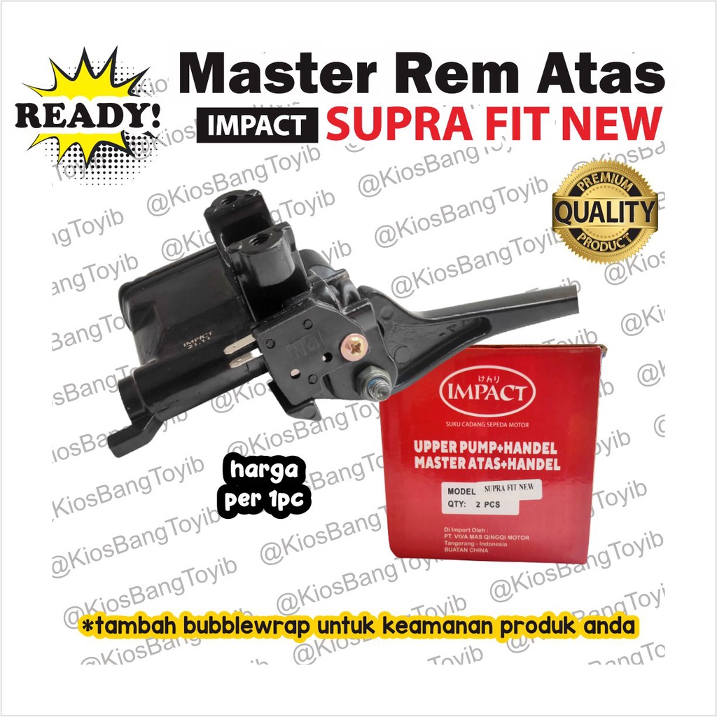 Master Rem Atas (Upper pump) + Handle Honda Supra FIt New (IMPACT)