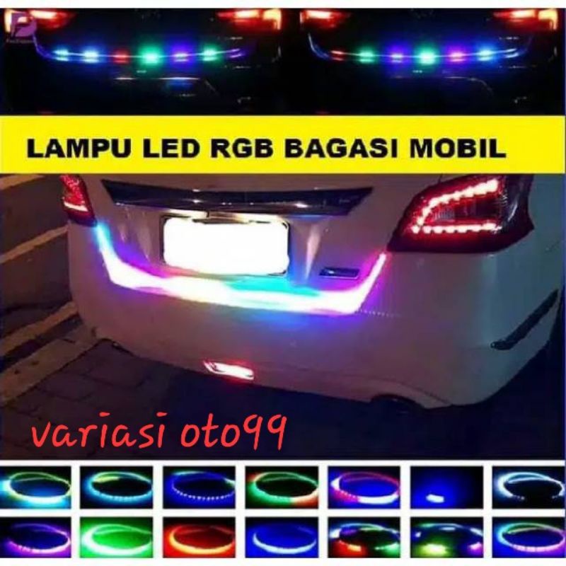 Lampu Strip DRL RGB 12V Tail LED  Lampu Bagasi Pintu Belakang Mobil STOP SEIN SIGNAL