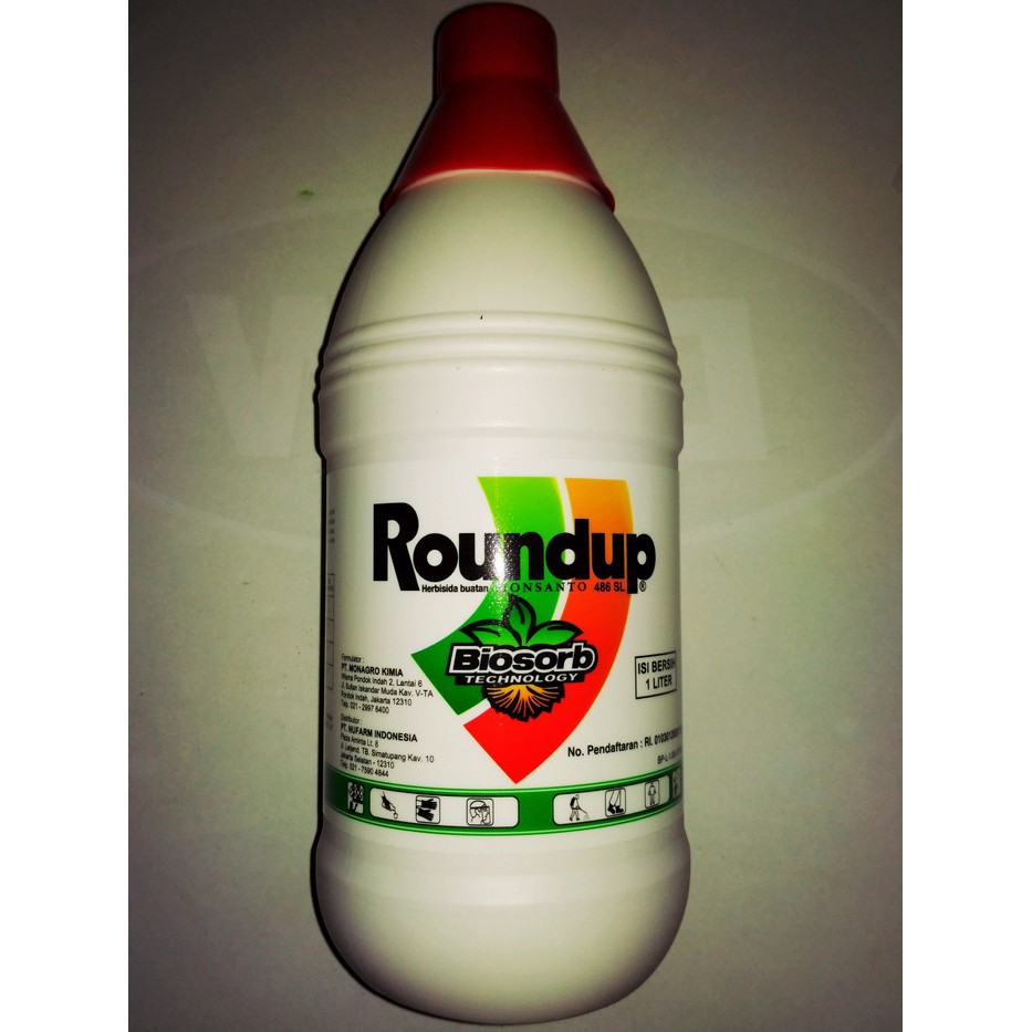 Roundup 486 SL 1liter (Murah) Herbisida