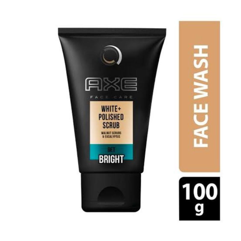 AXE White + Polished Scrub Face Wash [100 g/ Botol]