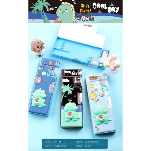 

Tempat pensil magnit 551-3/ gambar Dino timbul