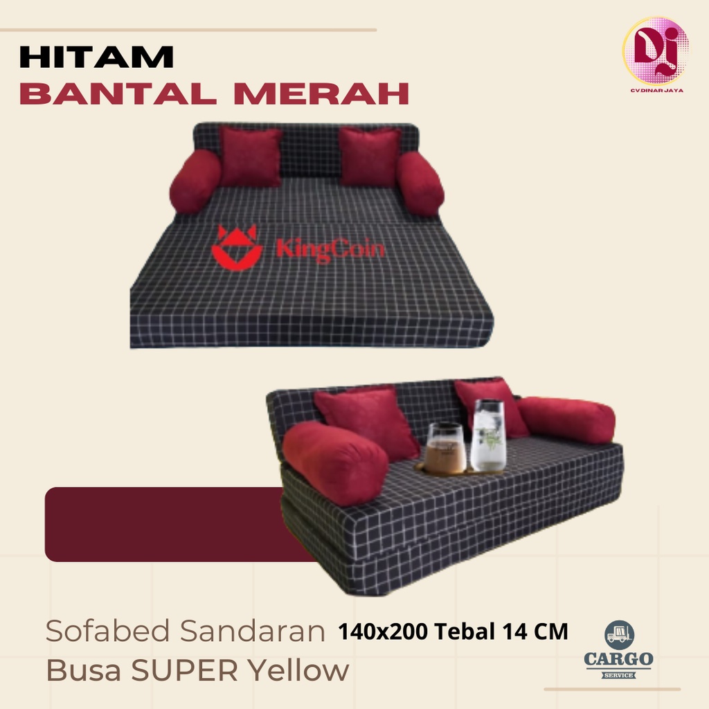 Jual Sofabed Kasur Busa Lipat Sofabed Sandaran Kursi Tamu Busa Tebal