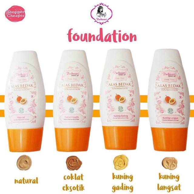 Purbasari Alas Bedak / Foundation