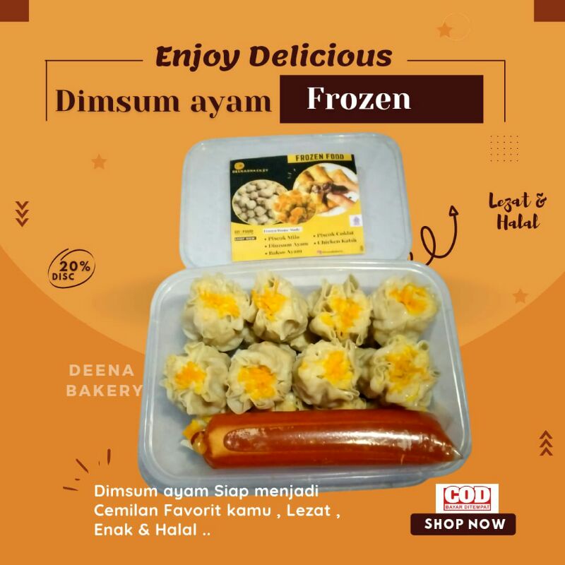 

FROZEN FOOD DIMSUM AYAM UDANG FULL DAGING CEMILAN ENAK MURAH