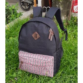 Ransel Preppy Tas Bahu Gaya Korea Pemuda Fashion Wanita Ransel Laptop Tas Sekolah untuk Remaja Anak Perempuan Anak Laki-laki Tas Buku Travel