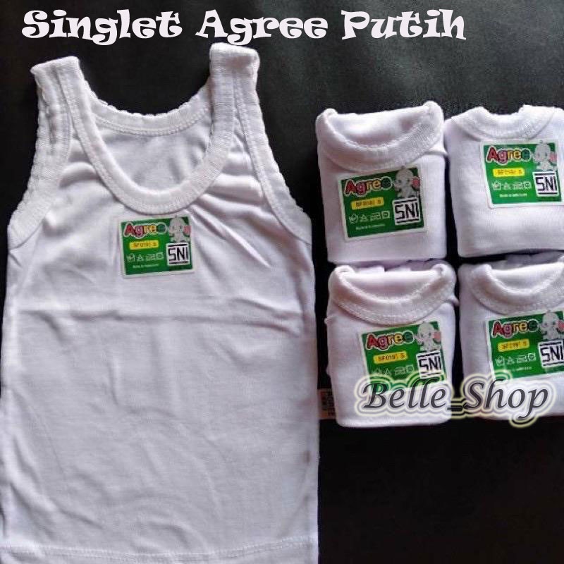 Singlet Anak Polos AGREE KIDS SF019 Kaos Dalam Agree Kids