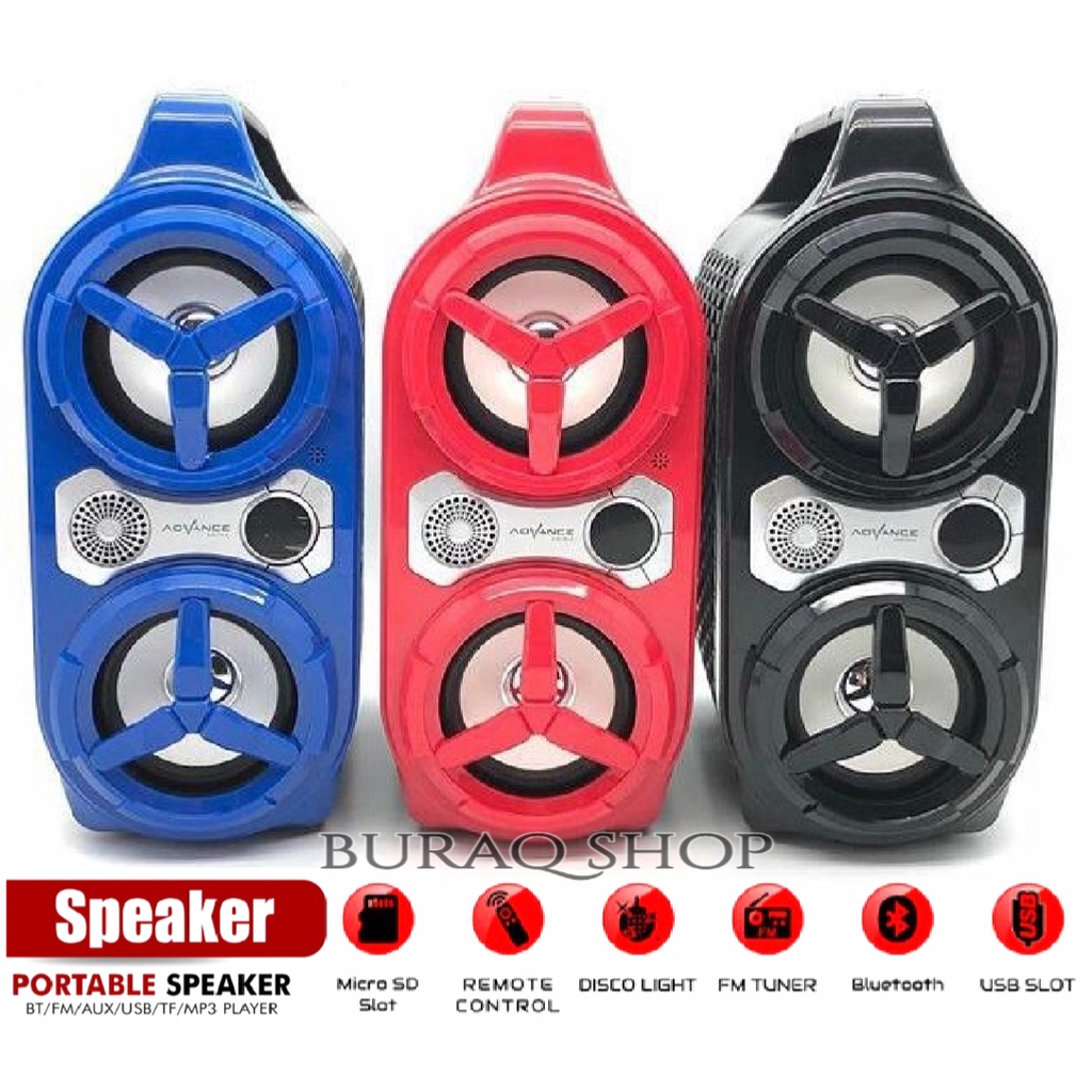 Advance H-133 Speaker Advance Bluetooth Speaker Portable Speaker Bluetooth Berkualitas