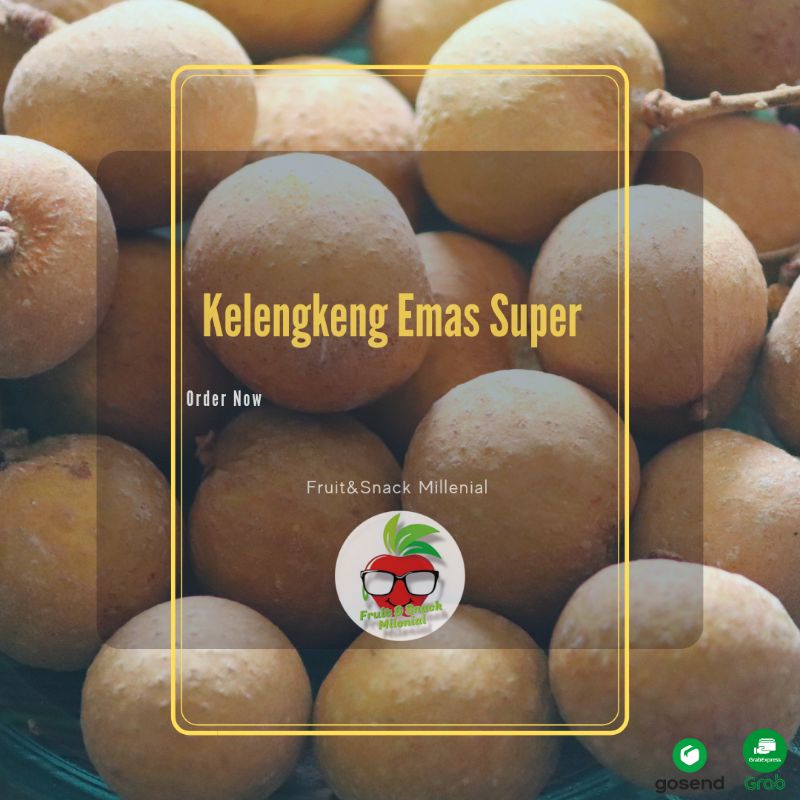 Kelengkeng Emas Super 1 Krat 3kg