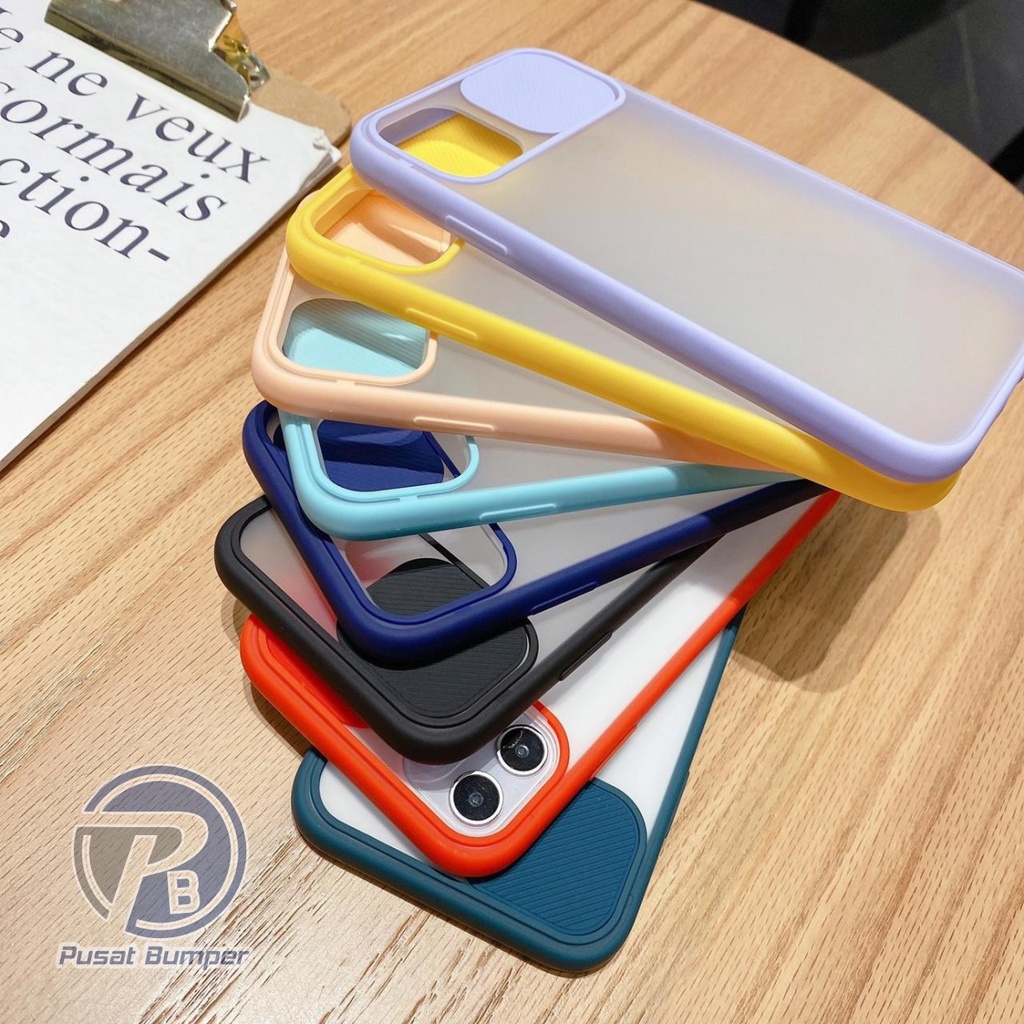 Softcase Slide Pelindung Kamera Vivo Y11 Y12 Y15 Y17 Y12s Y20 Y21S Y30