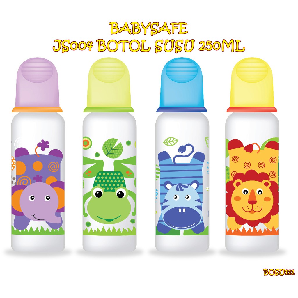 BOSU111 BABYSAFE JS004 250ML BOTOL SUSU ANAK