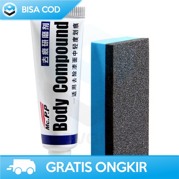 WAX COMPOUND PERBAIKI CAT BODY MOBIL TERGORES OTOHEROES ORI DAN MURAH