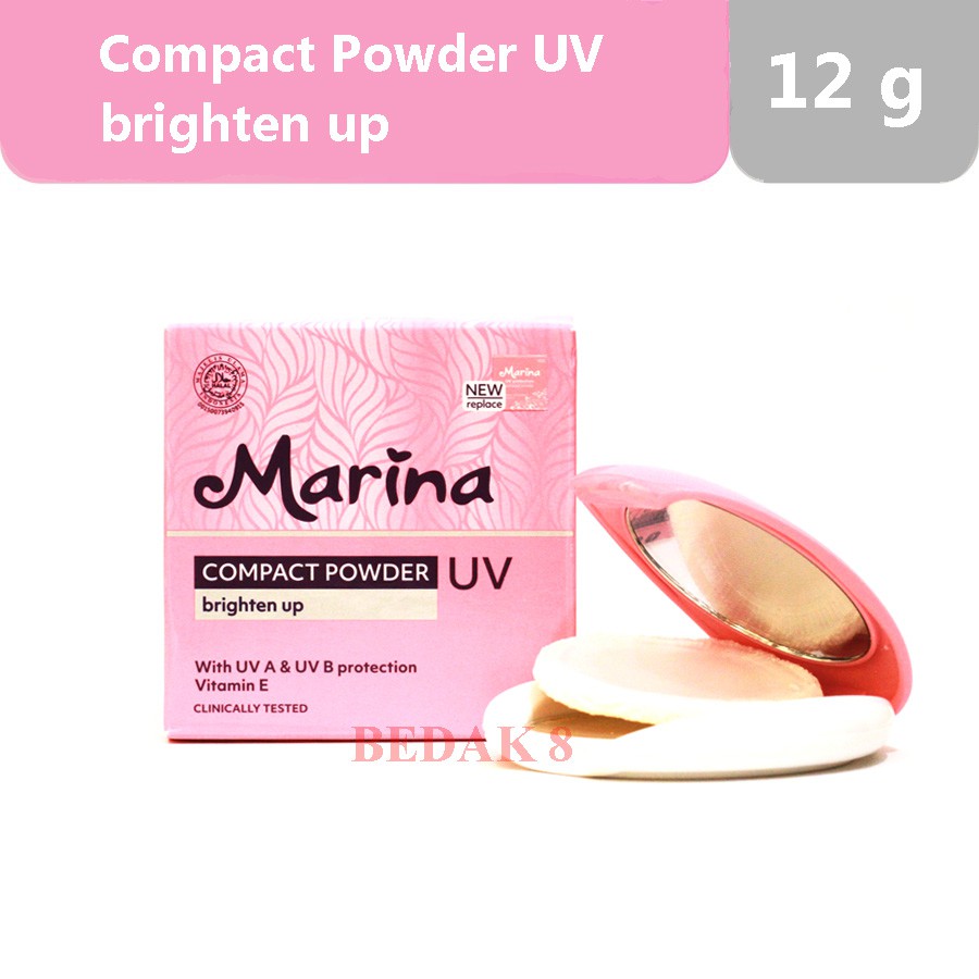 Marina COMPACT Powder/ Marina Bedak Padat 12 gr
