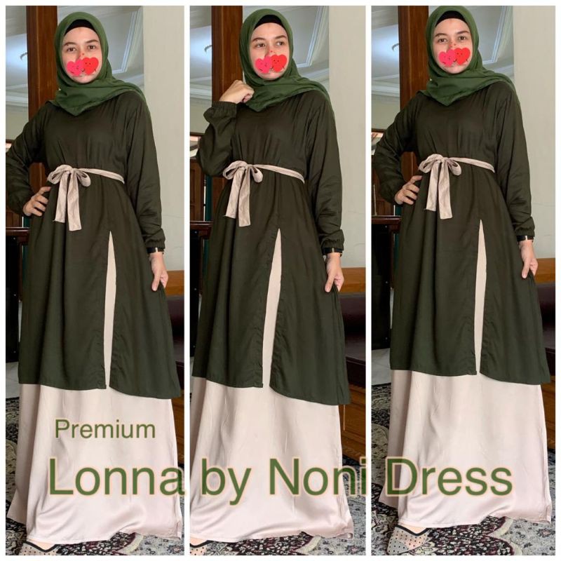 daster arab lonna by noni dress original