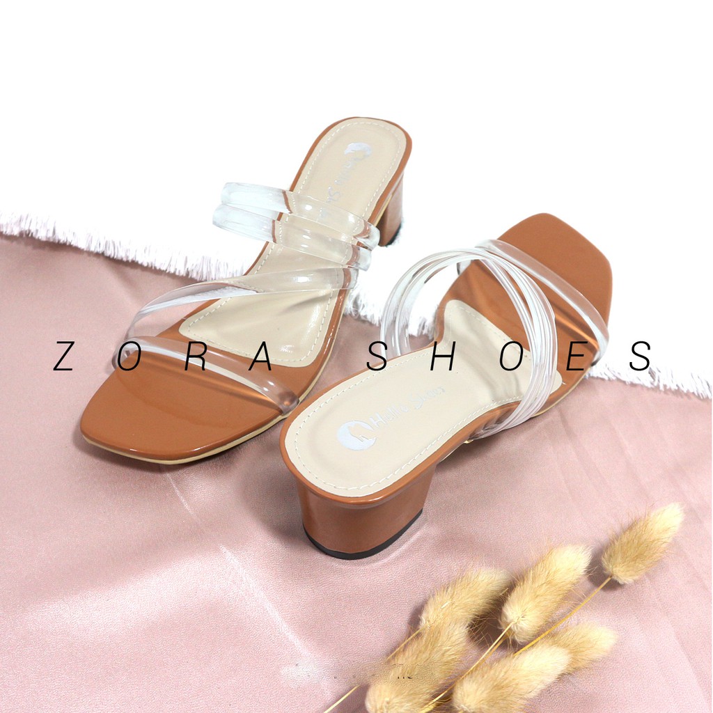 Sandal Wanita Zora Heels Wanita Syeila