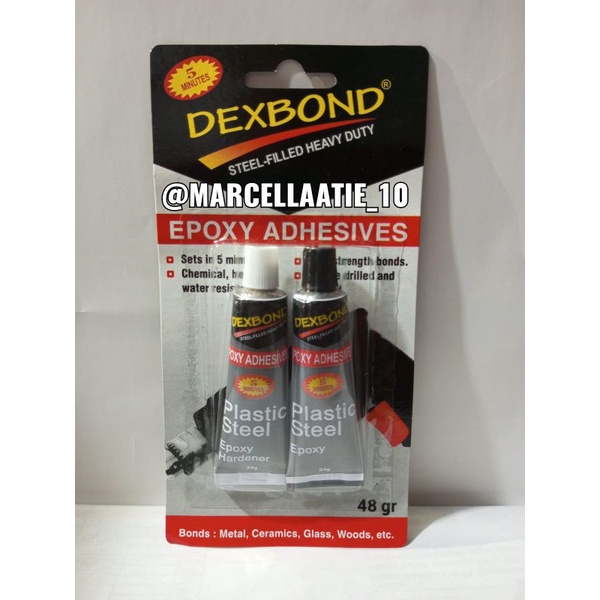 

1 pcs Lem Besi Plastik Dexbond 5 menit 48 gram
