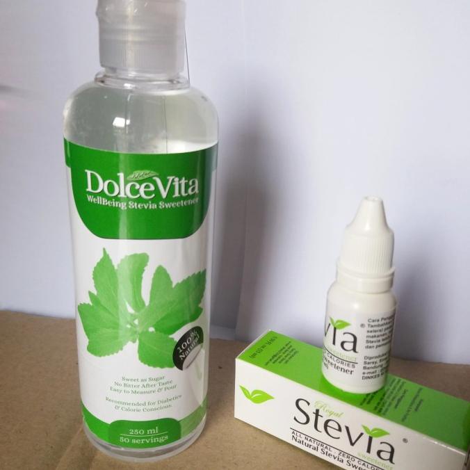 

Open DS] paket dolce vita + stevia tetes pemanis gula cair alami tanpa kalori