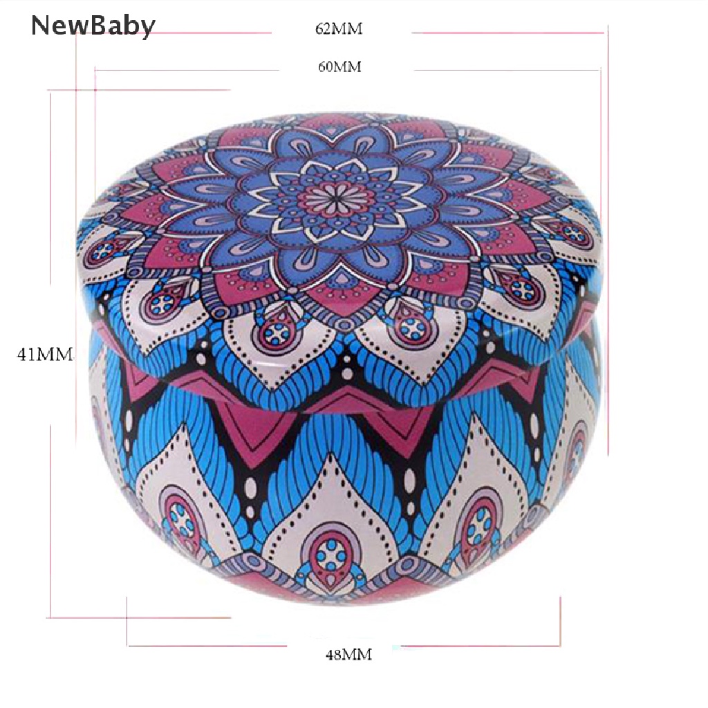 New Toples Kaleng Penyimpanan Permenkopitehgula Mini Anti Lembab Untuk Bayi