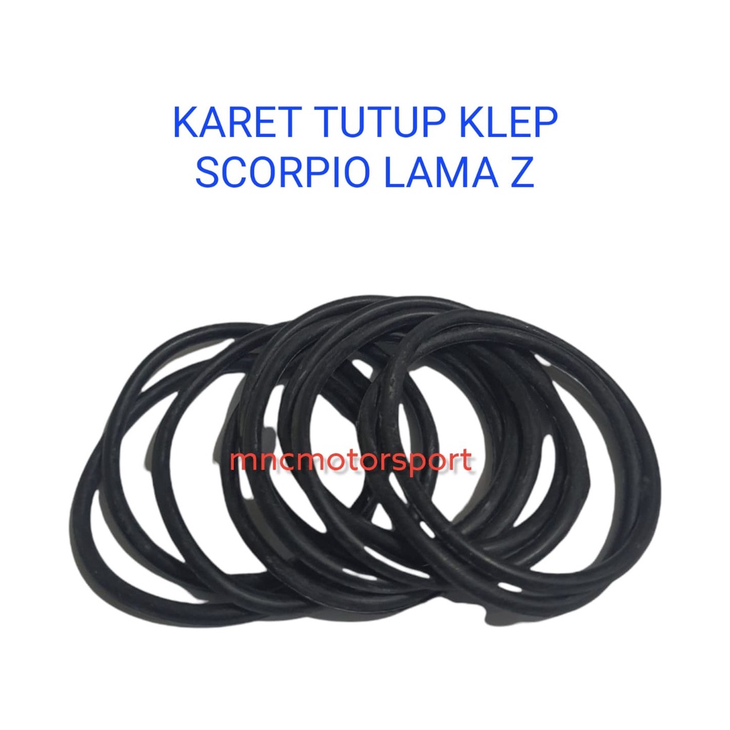 SEAL SIL KARET ORING TUTUP KLEP SCORPIO Z HARGA PER BUAH