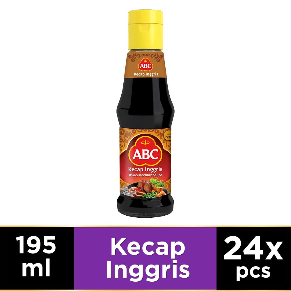 ABC Kecap Inggris 195 ml - Multi Pack 24 pcs