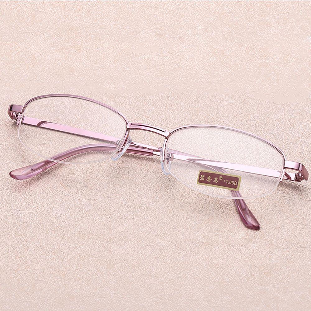 Mxbeauty Half Frame Kacamata Presbyopic Glasses Anti Radiasi Kaca Mata Anti Radiasi Untuk Wanita Blocking Eyeglasses Anti Lelah Pria Anti Radiasi Kaca Kacamata Baca