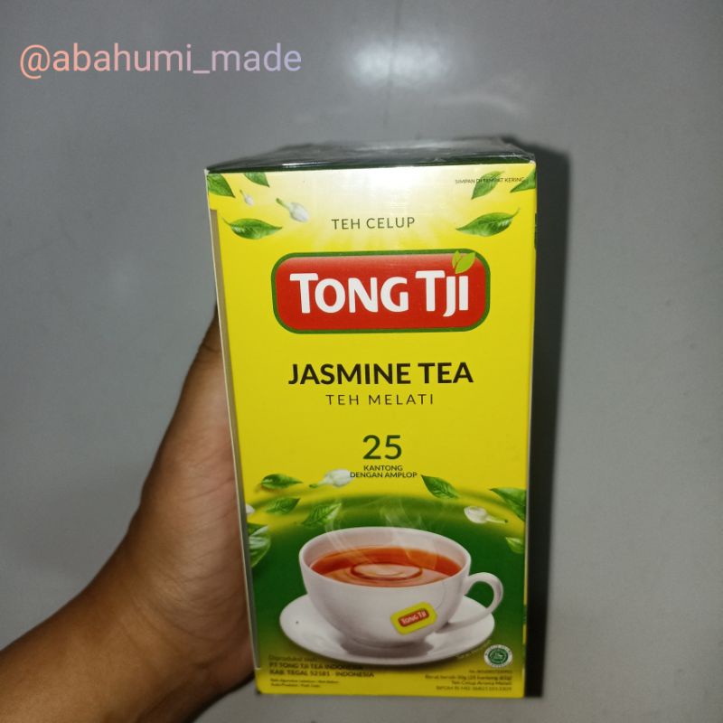 

Tong Tji Jasmine Tea (Teh Melati Celup) 25pc Kantong Teh | Teh Melati Tong Tji | Free Gratis Plastik Box