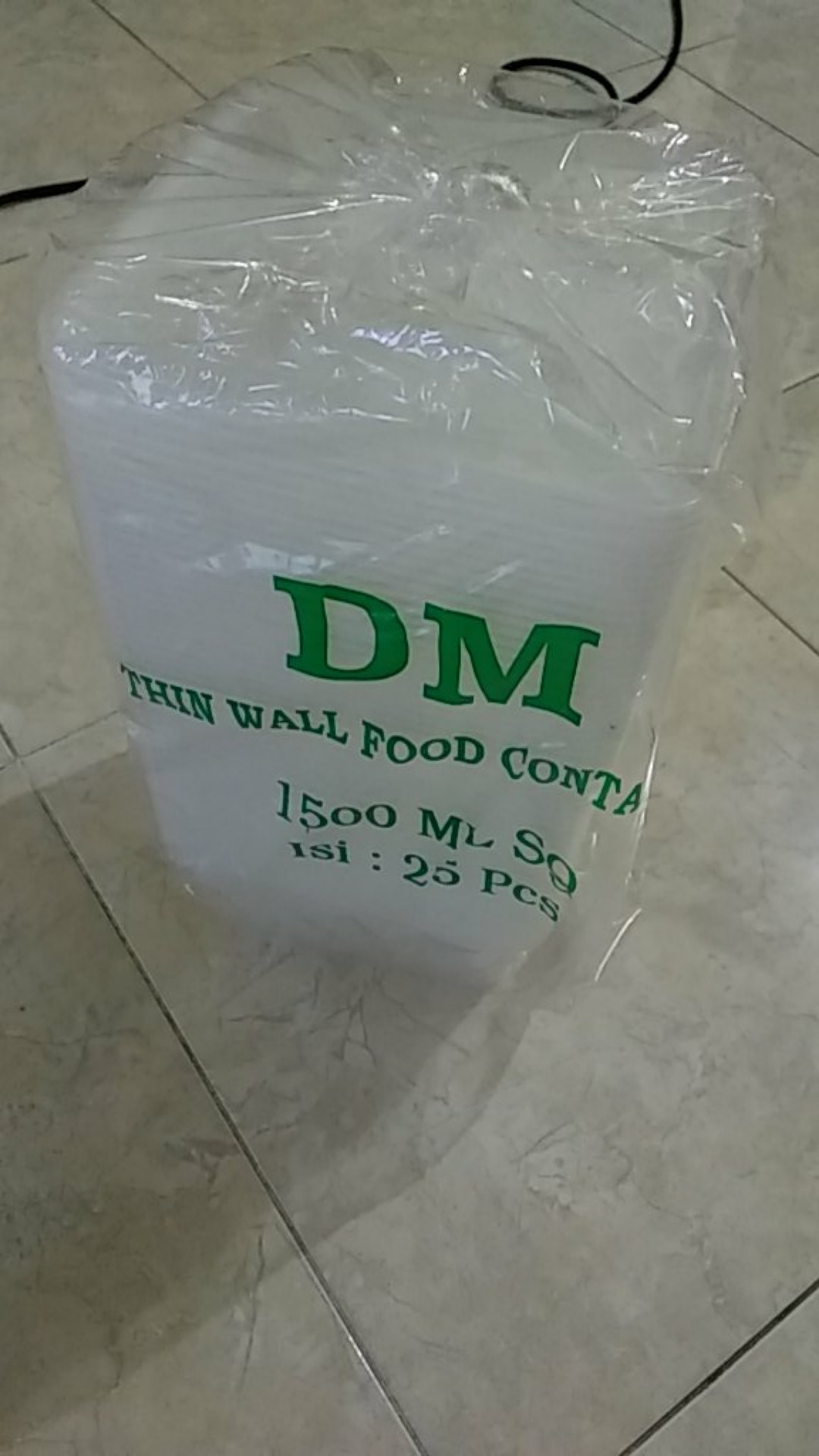 Thinwall 1500 Ml /kotak Plastik 1500 Ml Ready..