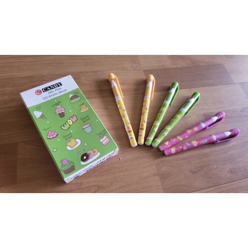 

GEL PEN CANDY 038 MM BLACK HRG/lusin