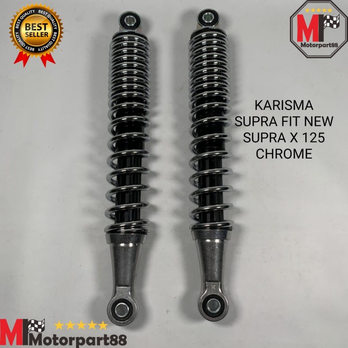 SHOCK SHOKBREAKER BELAKANG KARISMA SUPRA FIT NEW SUPRAX 125 CHROME KNZ