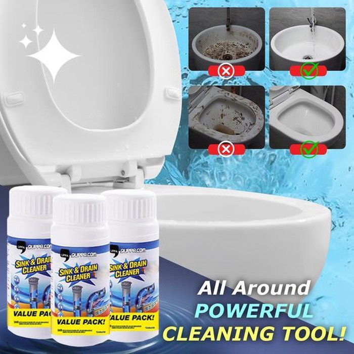 TERBARU Bubble Bombs Quick-Foam Home Dan Toilet Cleaner