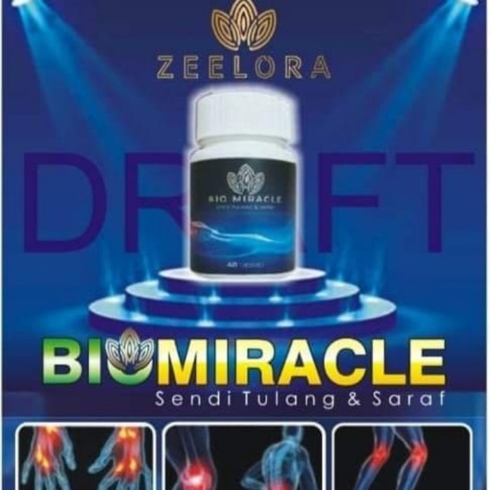 Bio Miracle Obat Herbal Sendi & Tulang Bio Miracle Zeelora Original