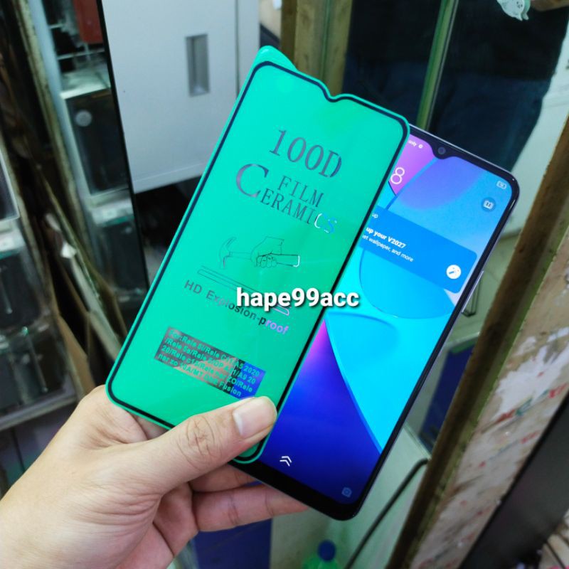 Vivo Y91 Y93 Y95 anti gores nano ceramic film clear full screen