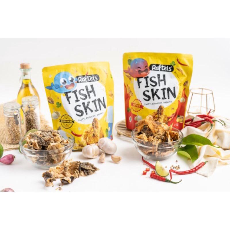 

Ay00! Raftels - Fish Skin - Keripik Kulit Ikan - Crunchy - Gurih - 75gr