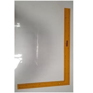 

KENMASTER Penggaris 24 in Siku Baja 40 x 60 Cm Tukang Carpenter Square