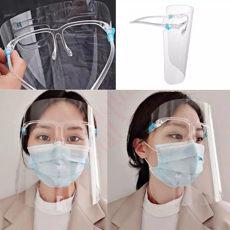 FACESHIELD KACAMATA / FACE SHIELD KACAMATA / FACE SHIELD NAGITA PELINDUNG WAJAH