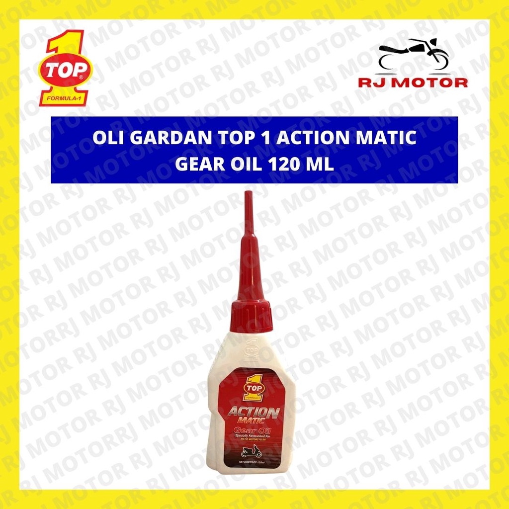 OLI GARDAN TOP 1 ACTION MATIC GEAR OIL 120 ML ASLI TOP 1