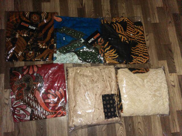 Zola_batik Batik Couple Gamis Brokat Luna Barack - 2595 - Kelabang Ranting