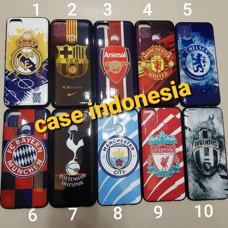 Soft Case Silikon Fuze Motif Club Bola Infinix Smart 5 X657