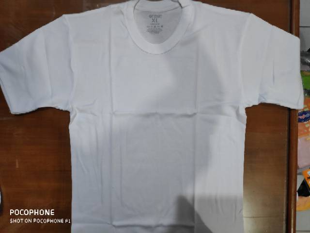 OBLONG GT MAN PUTIH PRIA / OBLONG GT MAN O NECK / T SHIRT KAOS DALAM GT MAN / OBLONG GTMAN  PRIA GTS 01 ORI