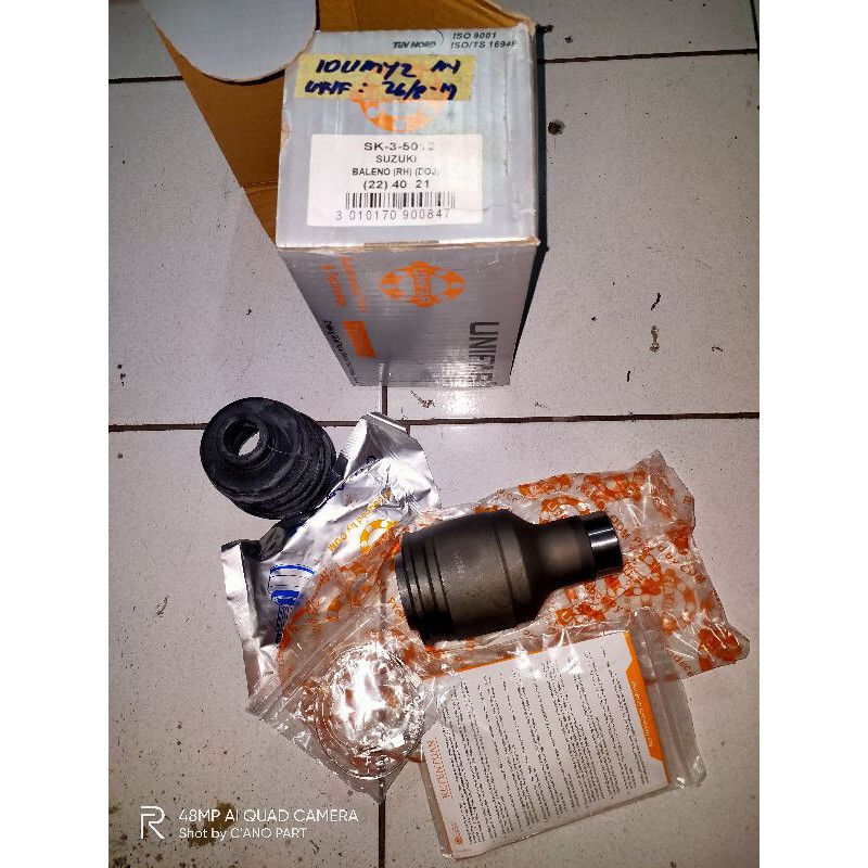 cv joint dalam kohel dalam kanan suzuki baleno taun 1997-2001 kw manual