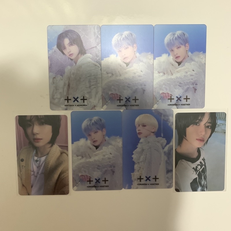 [READY STOCK] TXT LUCKY DRAW LD pt 1 2 SOUNDWAVE SW PWS POWERSTATION BEOMGYU TAEHYUN HUENING KAI