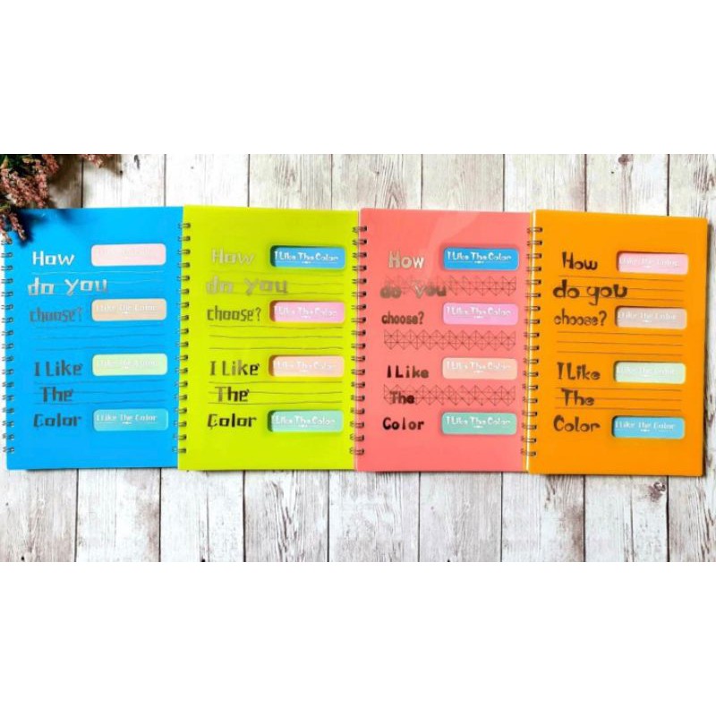 BUKU TULIS CATATAN SPIRAL/NOTEBOOK SPIRAL