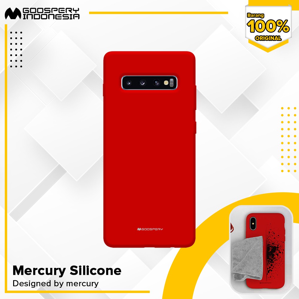 GOOSPERY Samsung Galaxy S10 Plus G975 Mercury Silicone Case