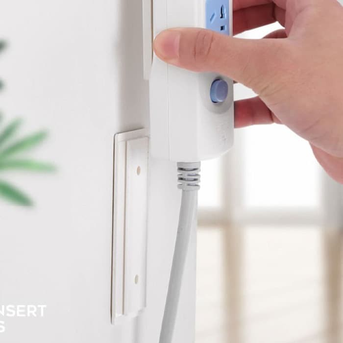 Gantungan Stop kontak remote TV AC Router Wifi Holder