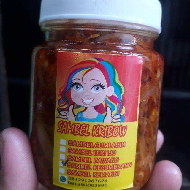 

SAMBEL KECOMBRANG SAMBAL SAMBEL KRIBOW 200GR