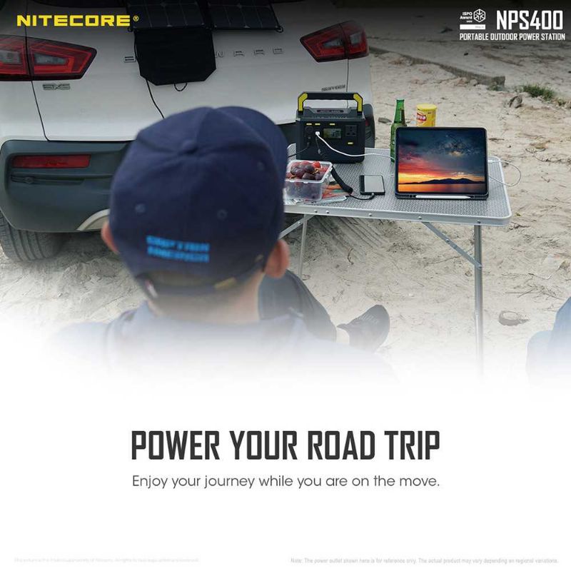 NITECORE Portable Outdoor Power Station 421Wh 117000mAh - NPS400