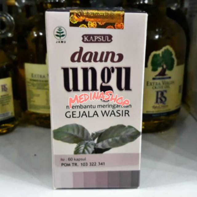 

Kapsul Daun Ungu Tazakka 60 Kapsul Atasi Gejala Wasir