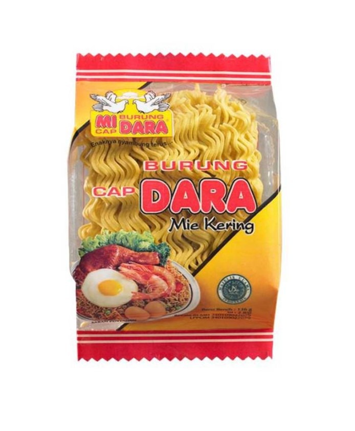 Mi Burung Dara 136 gr isi 2 pcs