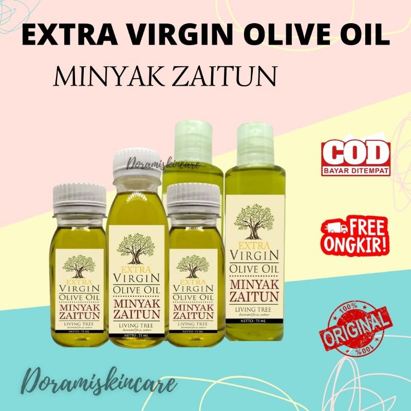 

Minyak Zaitun Extra Virgin Olive Oil Living Tree BISA DIMINUM