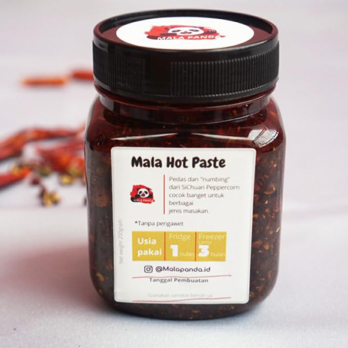 

BISA BAYAR DITEMPAT Mala Hot Paste by MalaPanda-Bumbu Masak Mala (Malaxiangguo, malatang) LIMITED