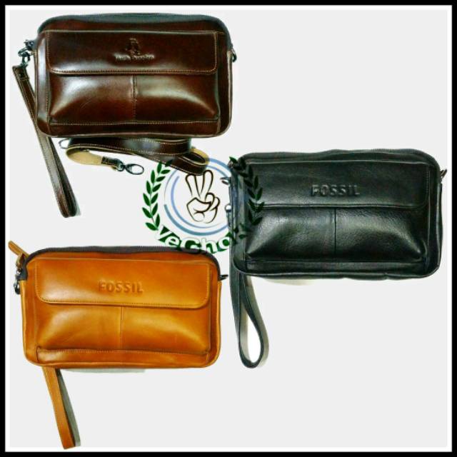 Tas Selempang Waistbag Handbag Kulit Sapi Asli - Kickers BHJ590